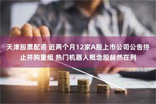 天津股票配资 近两个月12家A股上市公司公告终止并购重组 热门机器人概念股赫然在列