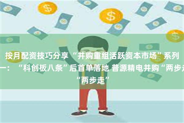 按月配资技巧分享 “并购重组活跃资本市场”系列之一： “科创板八条”后首单落地 普源精电并购“两步走”